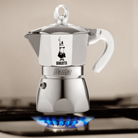 Cafeteira Italiana Bialetti Dama 3 Xícaras Tampa Visor
