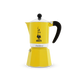 Cafeteira Italiana Bialetti Rainbow Amarela 3 Xícaras